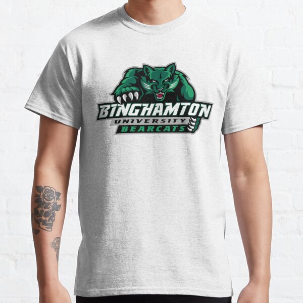 Men's Green Binghamton Bearcats Baseball Jersey