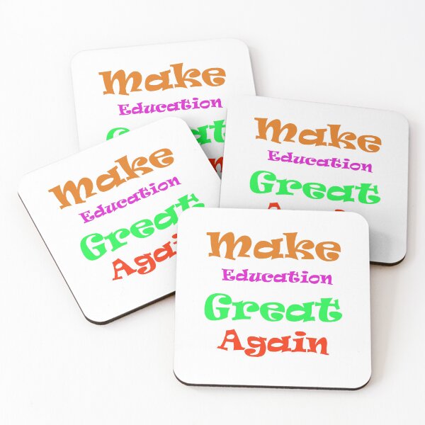 Item preview, Make Education Great Again sticker designed and sold by Shop us .