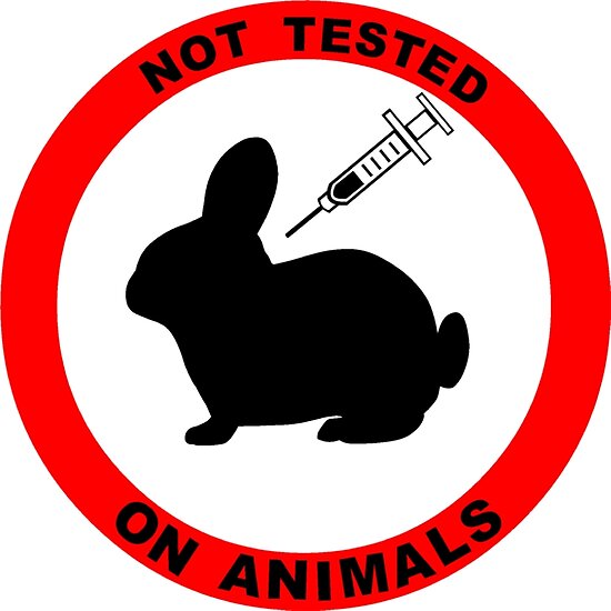 "No Animal Testing" Poster by sweetsixty | Redbubble