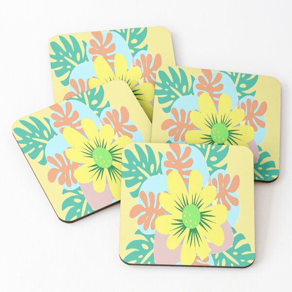 Item preview, Floral  boho  Colorful  Happy  Bold, Illustration Abstracto inspired by nature designed and sold by Adri Barnard.