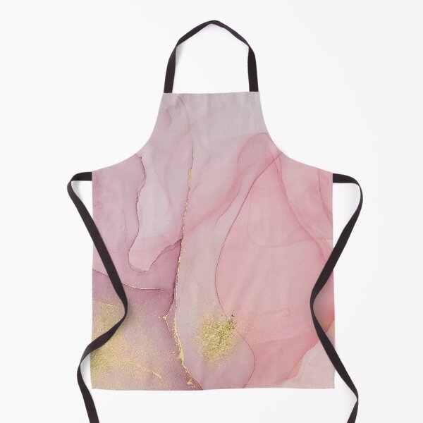 Item preview, Blush Pink Liquid Ink Texture With Gold Faux Glitter designed and sold by MysticMarble.