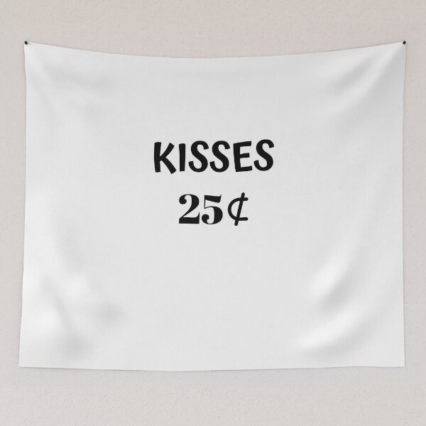Item preview, Valentine Funny Kids Shirt, Kisses 25 cents designed and sold by NeverGetsOld.