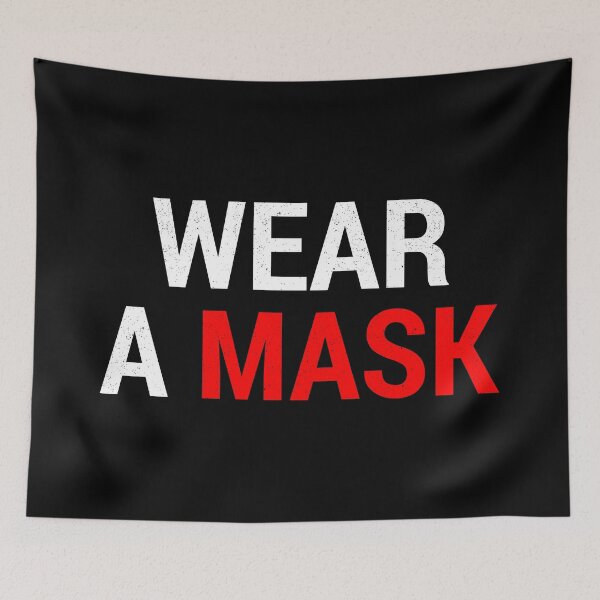 Item preview, Wear A Mask designed and sold by Singhe Design.
