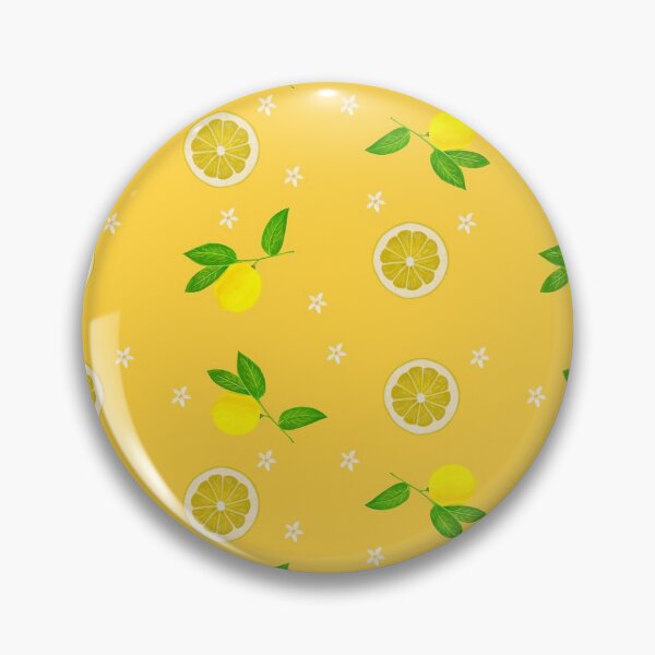 Item preview, Lemon Yellow | Fruity pattern on yellow background designed and sold by Rimkidd.