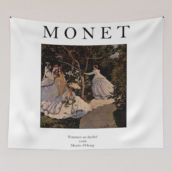 Item preview, Monet - Women in the Garden designed and sold by Asher-and-Asher.