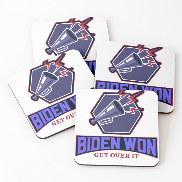 Item preview, BIDEN WON GET OVER IT Joe biden 2021 designed and sold by The Full Cart.