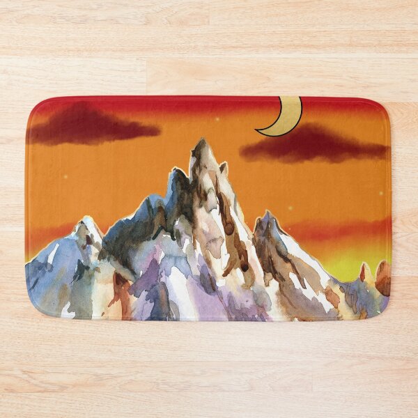 Item preview, Desert Moon over Mountains designed and sold by Lisa Casineau.