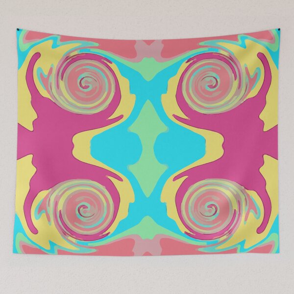 Item preview, Tile Pattern Pastel Swirls / G-Tile006 designed and sold by Grafititee.