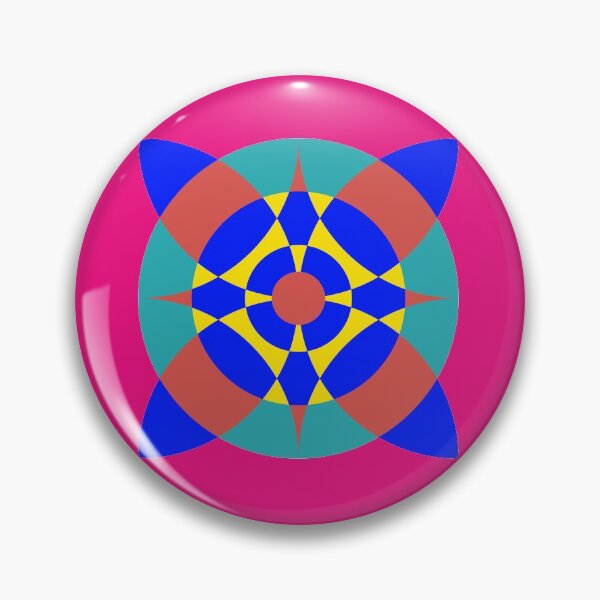 Item preview, Flower Circles on Magenta Board designed and sold by Istvan Ocztos.