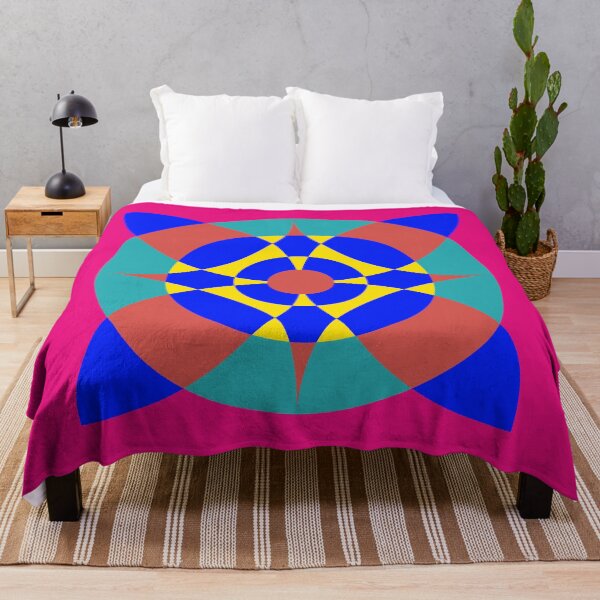 Item preview, Flower Circles on Magenta Board designed and sold by Istvan Ocztos.