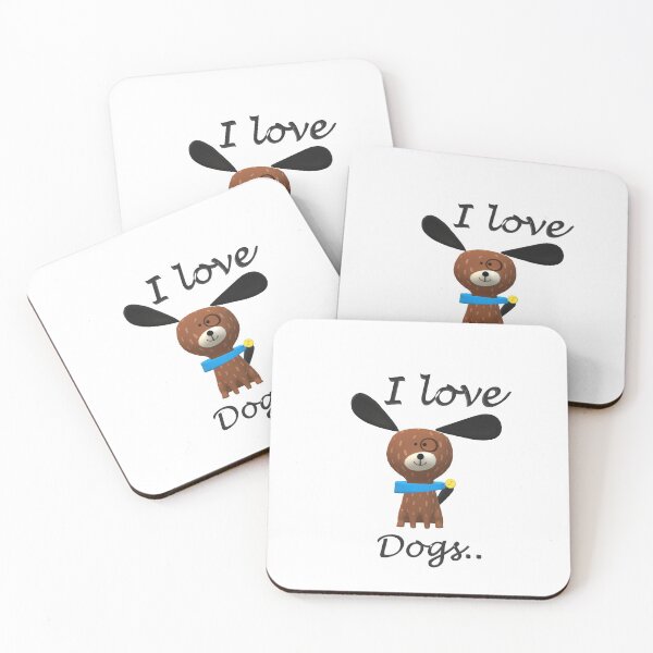 Item preview, I love dogs designed and sold by Creative fashion Mix.