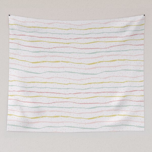 Item preview, Rayas onduladas con textura pastel designed and sold by Calislahn.
