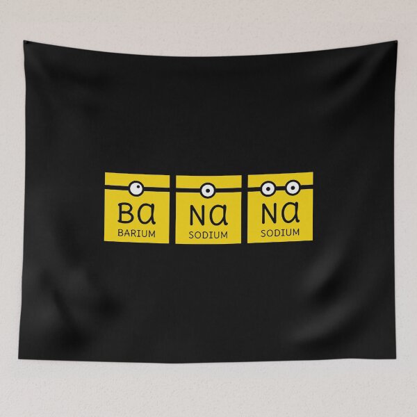 Item preview, Banana Chemistry Periodic Table Science designed and sold by WarmlyGreetings.