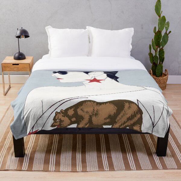 Aperçu de l'œuvre Drapeau de l'ours Fandom créée et vendue par imarilynmonroe.