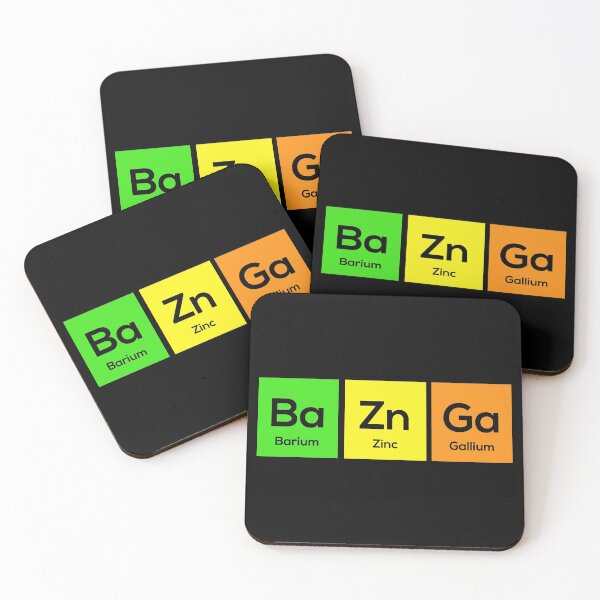 Item preview, Baznga Chemistry Periodic Table Science designed and sold by WarmlyGreetings.