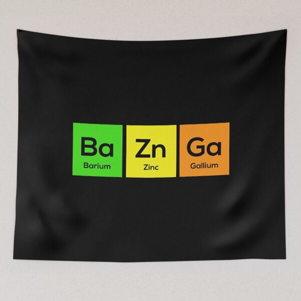 Item preview, Baznga Chemistry Periodic Table Science designed and sold by WarmlyGreetings.
