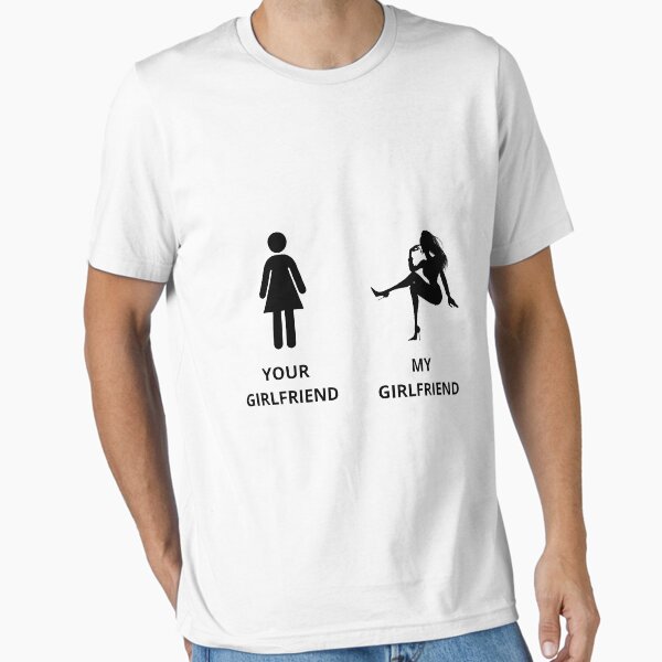 Item preview, My Girlfriend Vs Your Girlfriend Funny Novelty T-Shirt Gifts For Men designed and sold by AZULOS.