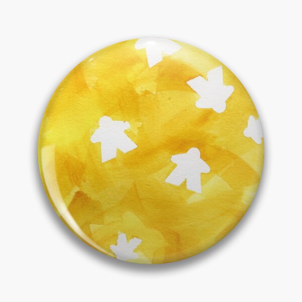Item preview, Meeples in Yellow | Tabletop Board Game Fan designed and sold by Zab Butler Design.