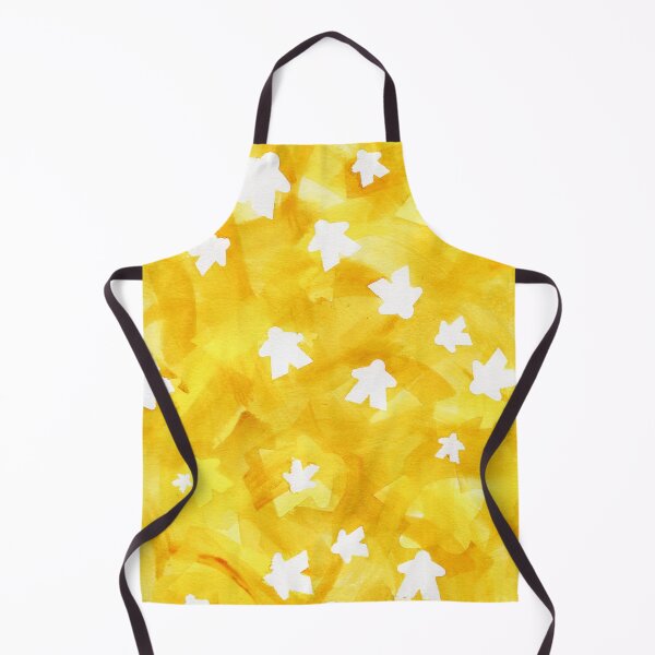 Item preview, Meeples in Yellow | Tabletop Board Game Fan designed and sold by Zab Butler Design.