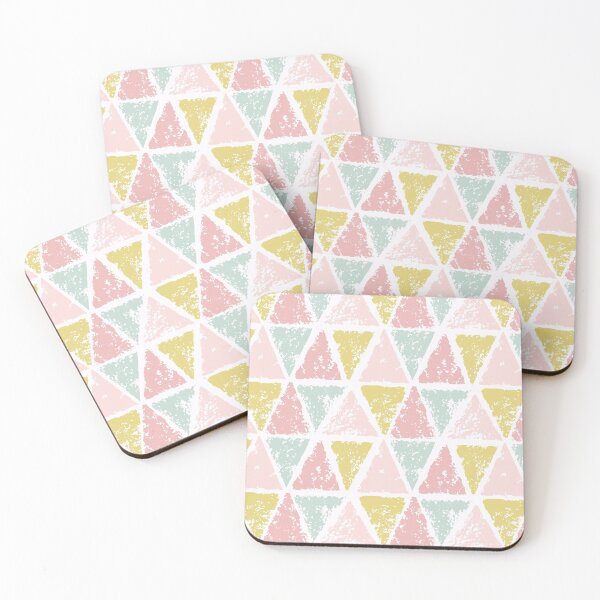 Item preview, Triángulos con textura pastel designed and sold by Calislahn.
