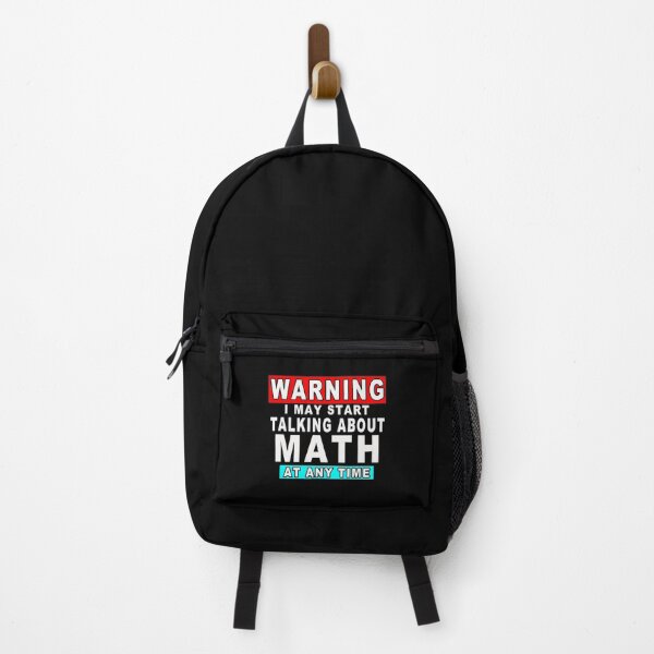 Item preview, Warning I May Start Talking About Math At Any Time Funny Gift Idea designed and sold by majeed10.