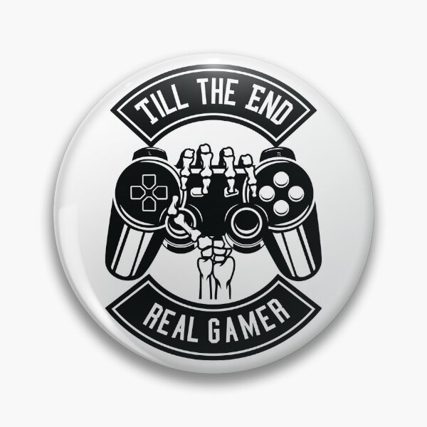 Item preview, Real Gamer Till The End designed and sold by Branjos.