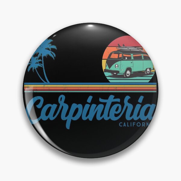 Item preview, California Carpinteria retro surfer designed and sold by majuga.