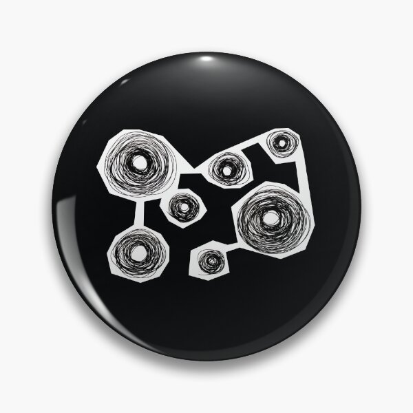 Item preview, Polygons in black with Circles designed and sold by Istvan Ocztos.