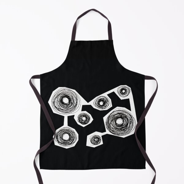 Item preview, Polygons in black with Circles designed and sold by Istvan Ocztos.