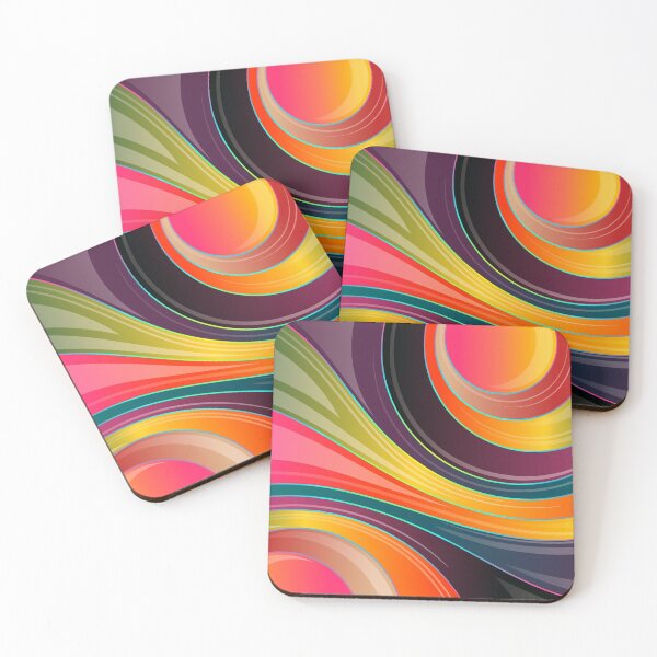 Item preview, Psychedelic Colored Abstract Pattern designed and sold by BritzShop.