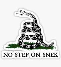Pegatina Sin paso en Snek Graphic