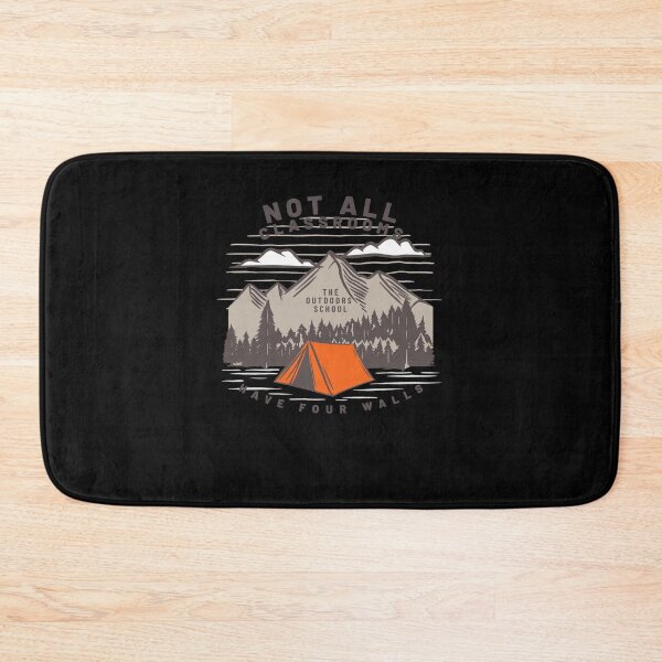 Item preview, Not all classrooms have four walls - Mountains Camping designed and sold by majuga.