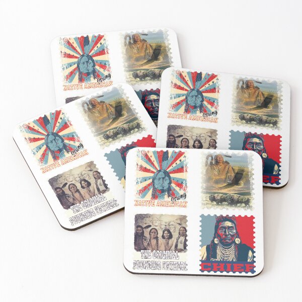 Item preview, NATIVE AMERICAN STAMPS designed and sold by nativeStor.