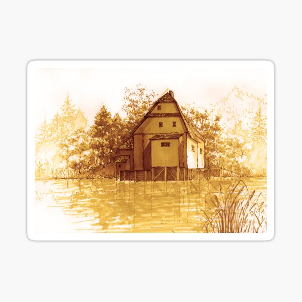 Item preview, Watermill designed and sold by Katarzyna Jaskiewicz.