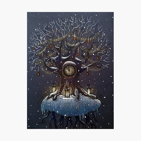 Winter Tree Photographic Print