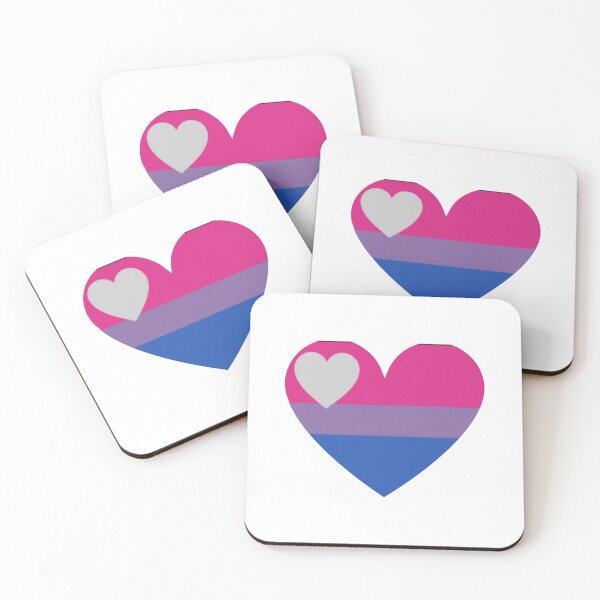 Item preview, Pride Flag Heart - Biromantic Pride - White Background designed and sold by thesassypanda.