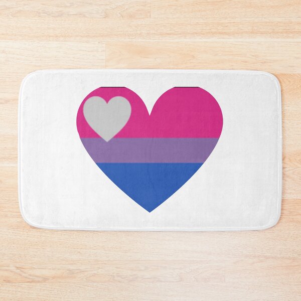 Item preview, Pride Flag Heart - Biromantic Pride - White Background designed and sold by thesassypanda.