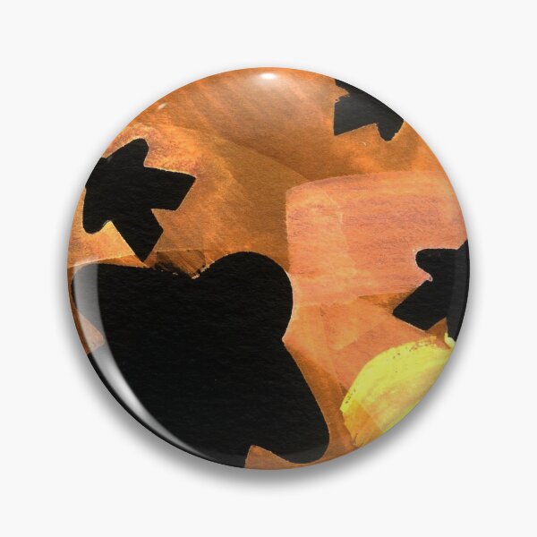 Item preview,  Halloween Game Room Decor | Black and Orange Meeple designed and sold by Zab Butler Design.