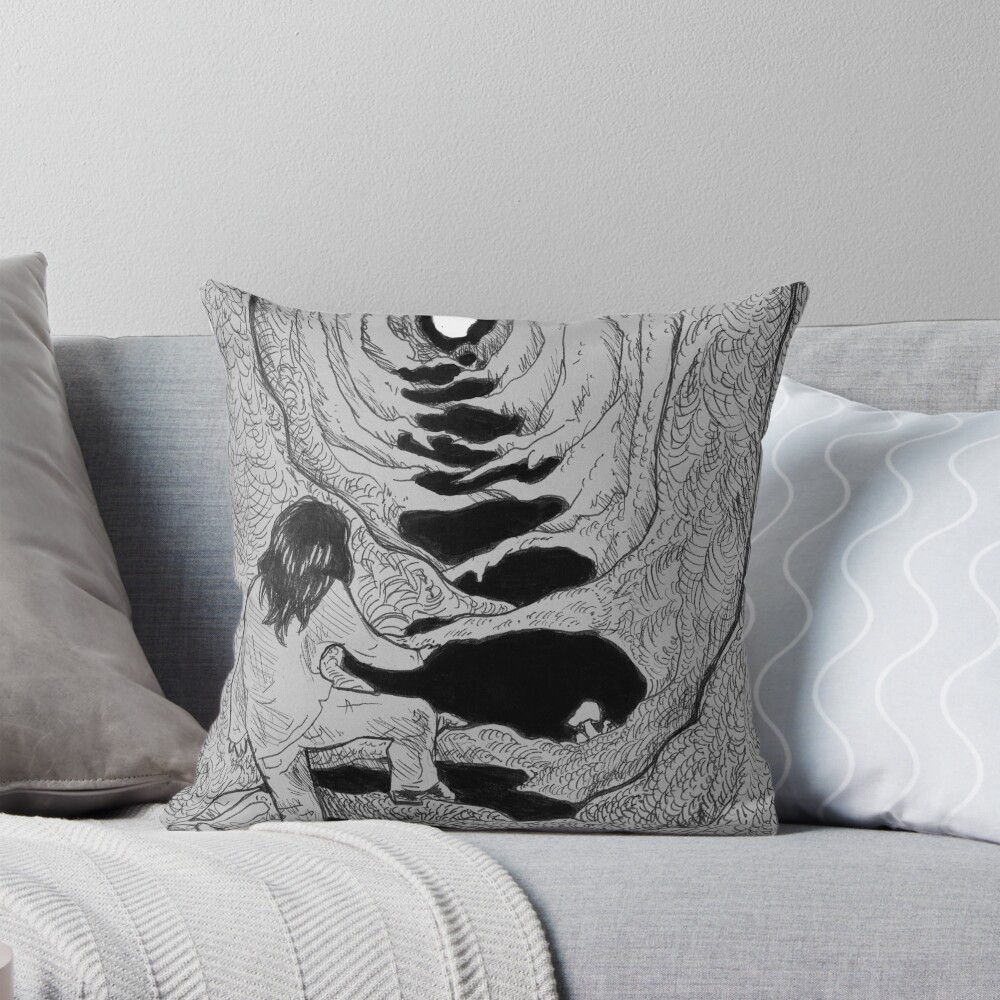 Item preview, Throw Pillow designed and sold by wingsofjudas.