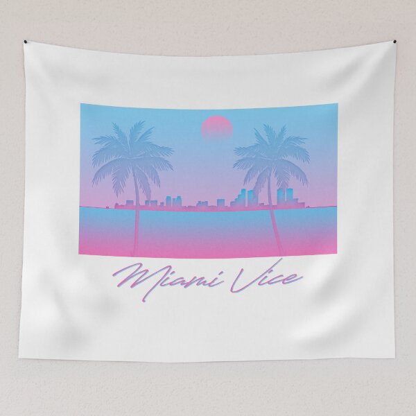 Artikelvorschau, Miami Vice /// 80s Aesthetic entworfen und verkauft von RomancePool.