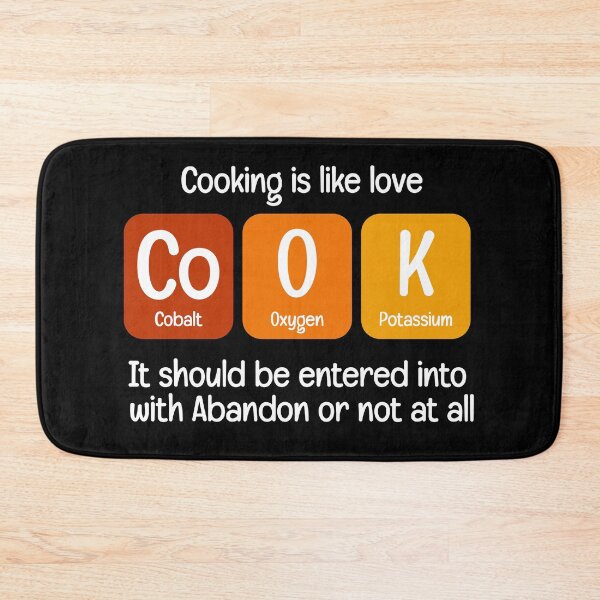 Item preview, Cook Food Lover Chemistry Periodic Table Science Humor designed and sold by WarmlyGreetings.