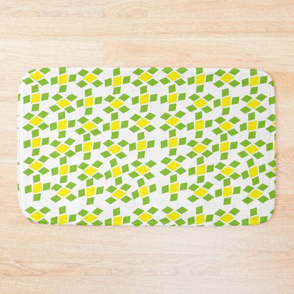 Item preview, Yellow Green Diamond Shape Pattern designed and sold by Nisha Prabhu.