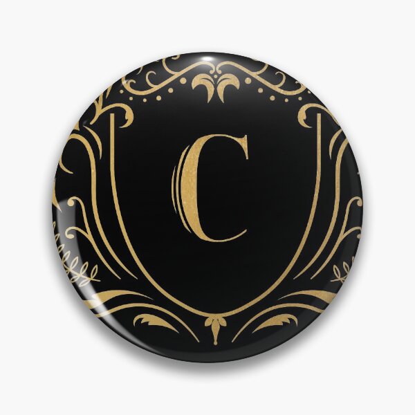 Artikelvorschau, C Monogramm, Buchstabe C, Initiale, Emblem | Gold entworfen und verkauft von rattob.