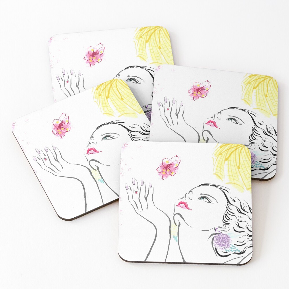 Item preview, Coasters (Set of 4) designed and sold by Tata-Dushan.