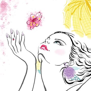 Artwork thumbnail, Queen Spring by Tata-Dushan