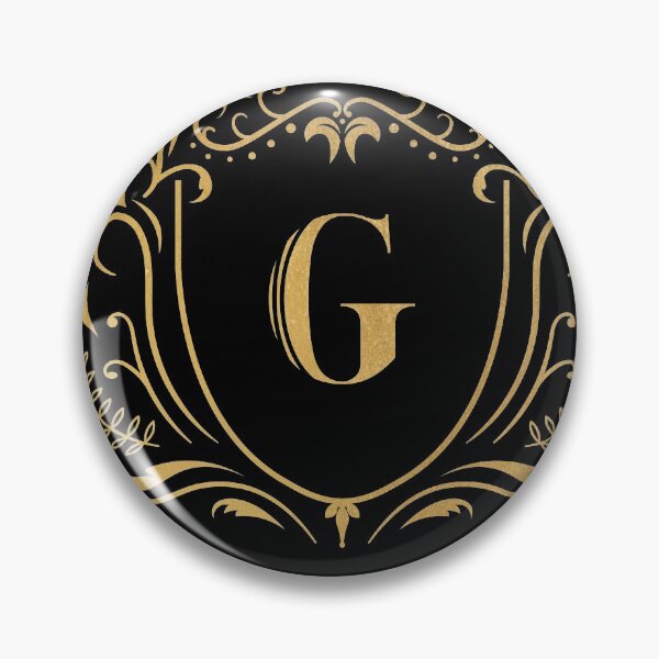 Artikelvorschau, G Monogramm, Buchstabe G, Initiale, Emblem | Gold entworfen und verkauft von rattob.