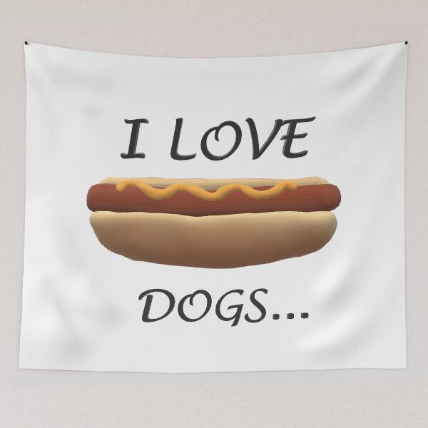 Item preview, I love hotdogs.. designed and sold by Creative fashion Mix.