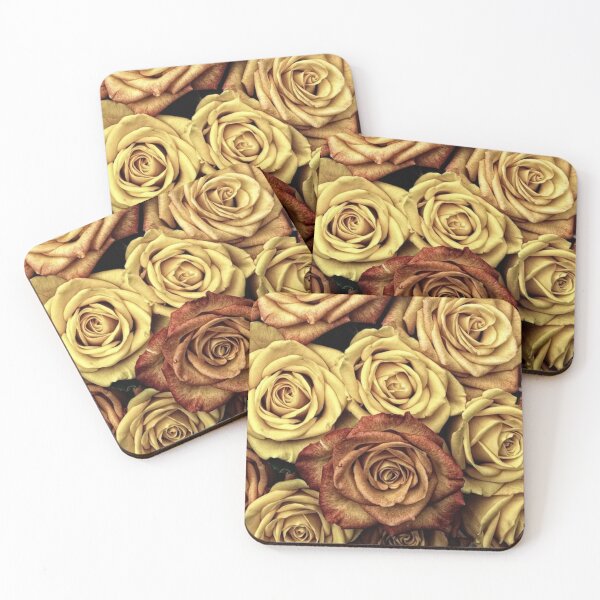 Item preview, Royal Gold Shade bunchy roses is on high demand designed and sold by ThamaraiSelvi.