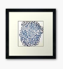 Ink Framed Print