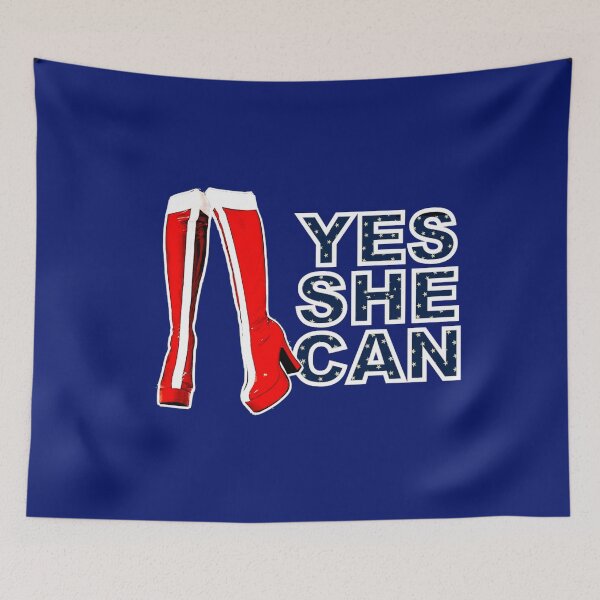 Item preview, YES SHE CAN designed and sold by BRIAN-LOVES-ART.